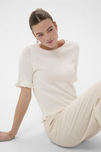 KAlindsay Knit Pullover Chalk