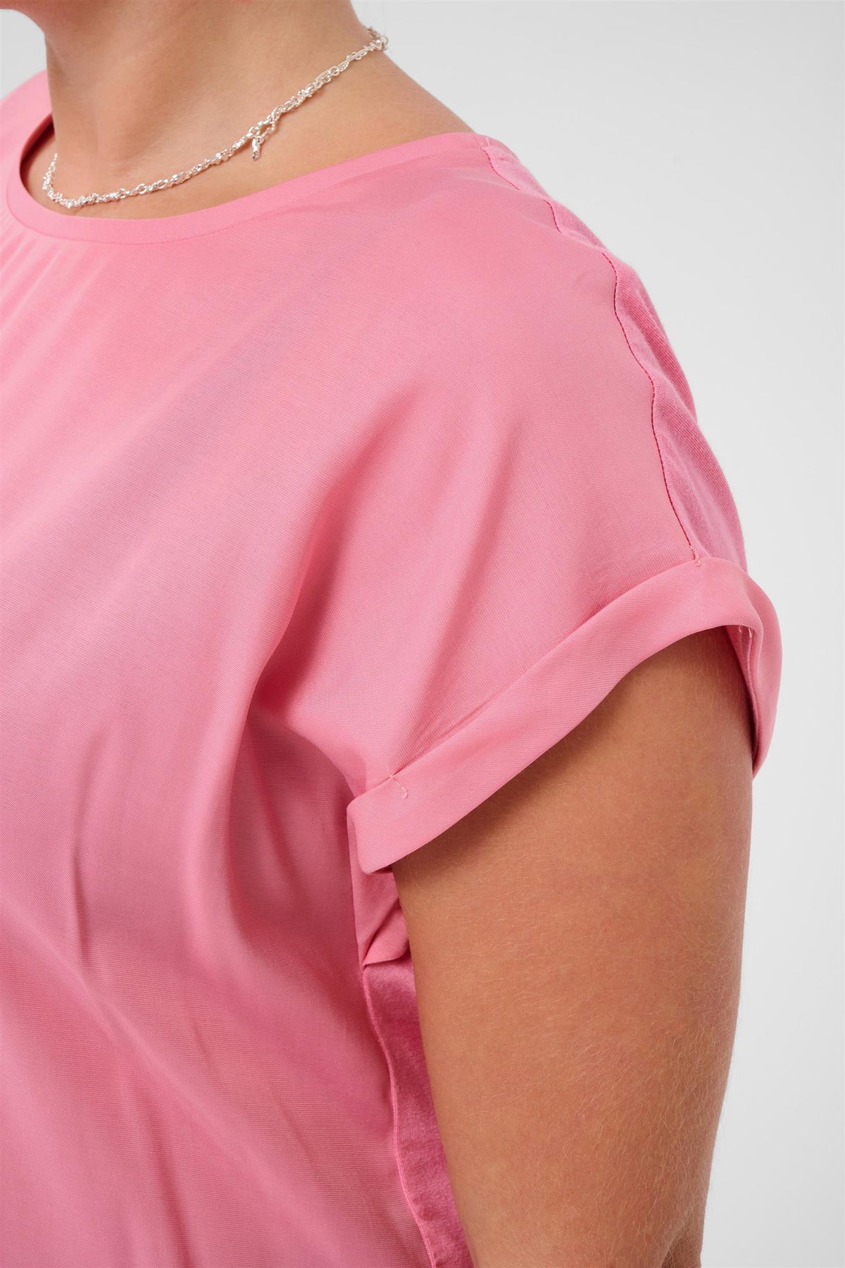 KCmilia Wing SL Blouse - Wild Rose