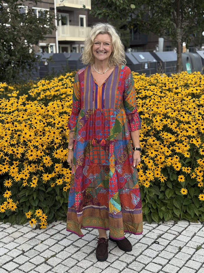 Vinicuna Dress Layers Print