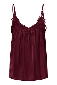 CRAnna Top Chocolate Plum