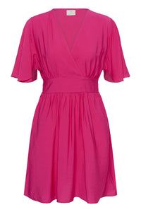 KAsirenaa Short Dress Beetroot Purple