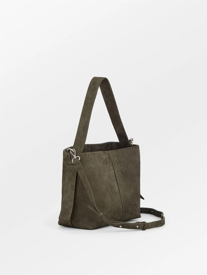 Suede Fraya Small Bag Army