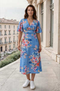 PERNILLE ROSE LONG DRESS Soft Blue