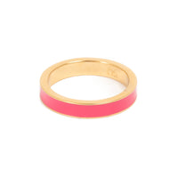 Ring, Rosa emalje