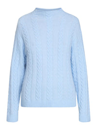 Genser Jasmine Knit - Lys Blå