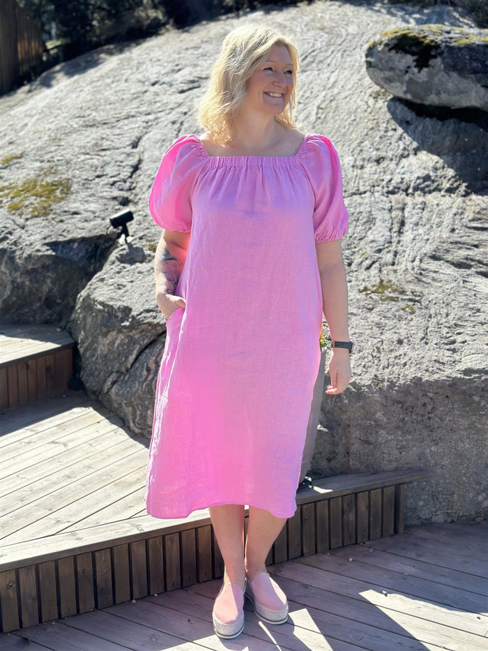 Kjole Square Pink