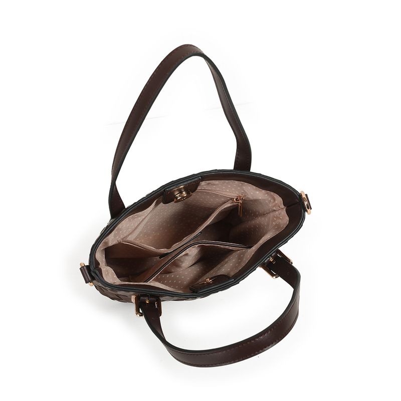 Ivy mini shopper - Brun