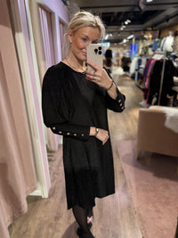Kjole Tea Lux Black (Glitter)