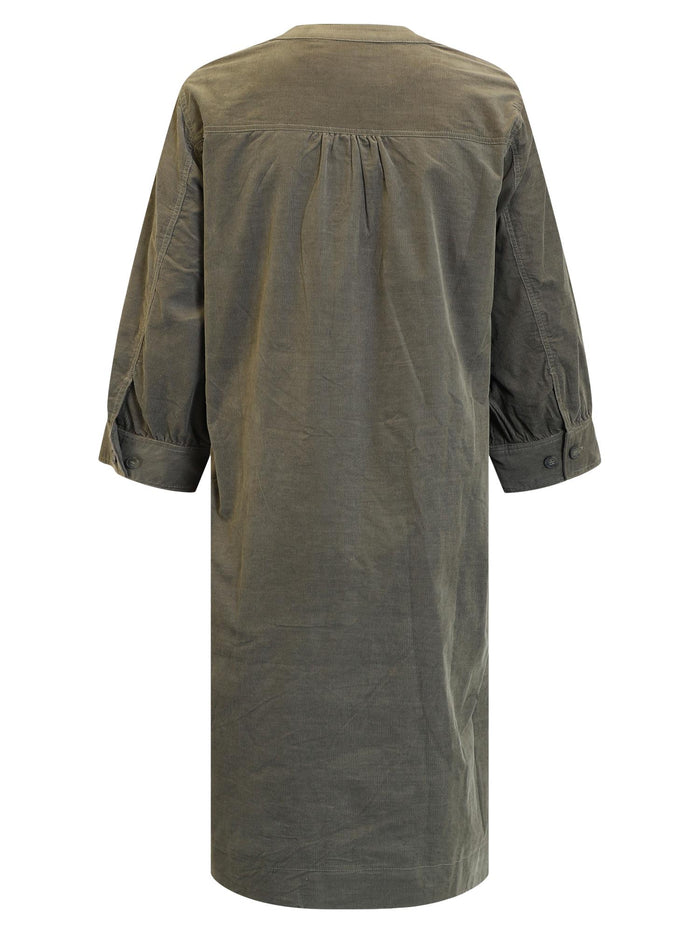 Kjole Mørk Khaki