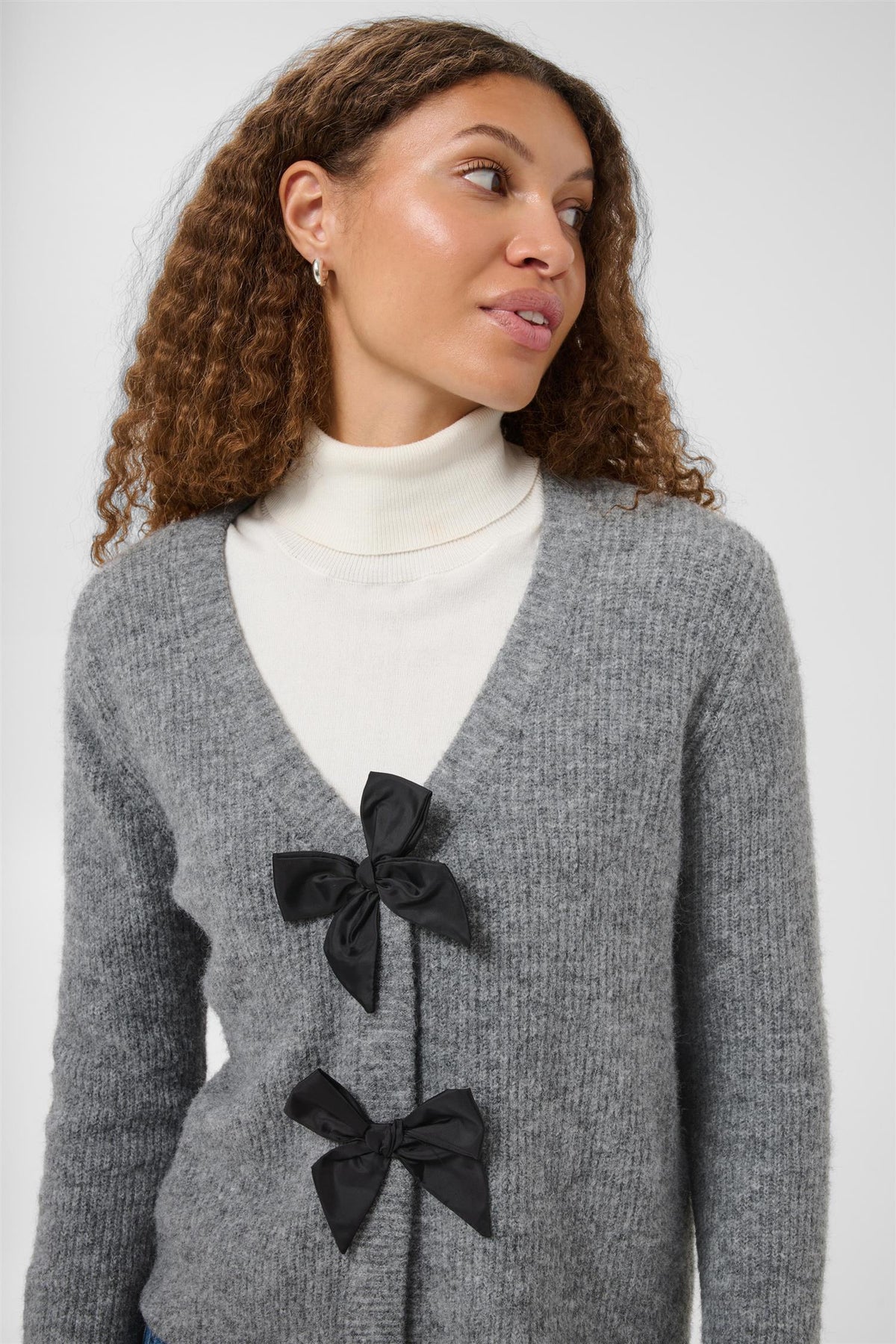 KAmay Cardigan - Grey Melange