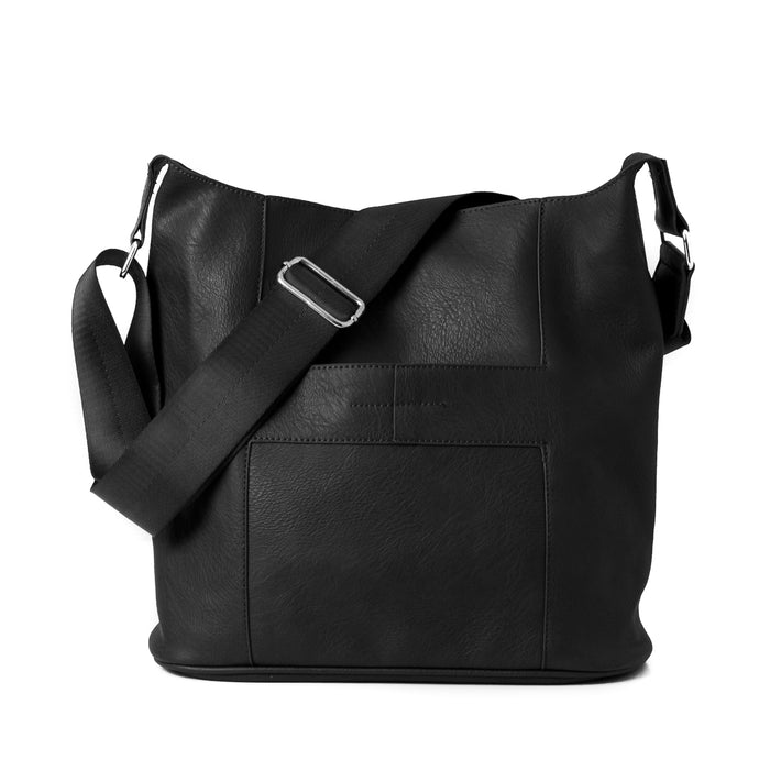 Veske Anna Stor Crossbag - Sort