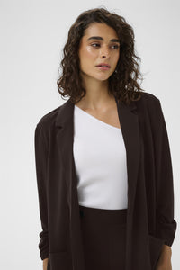 KAphoebe 3/4 sleeve Blazer - Coffee Bean