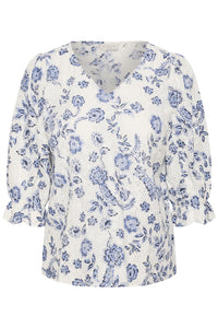 KClula Blouse Chalk Midnight