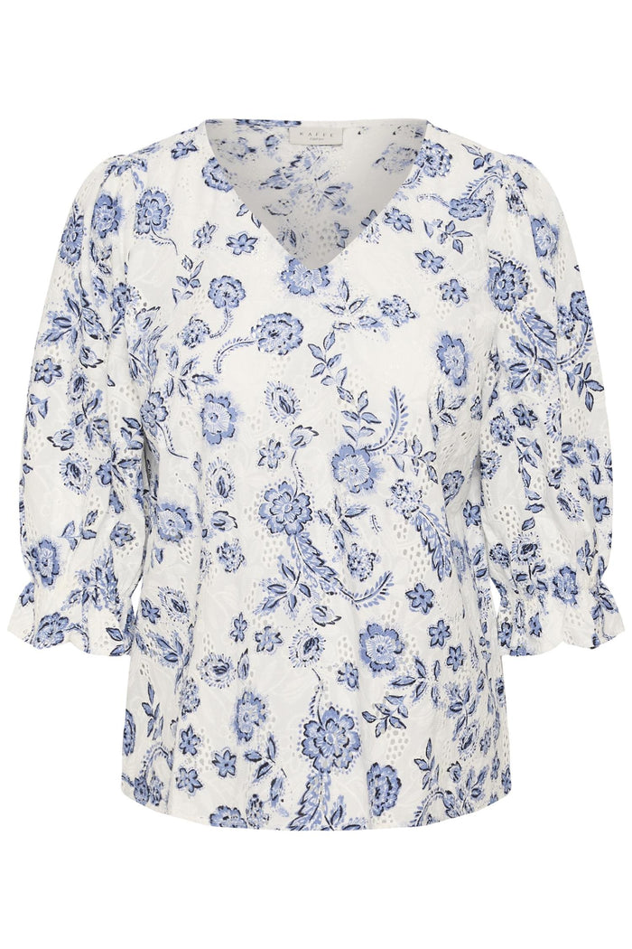 KClula Blouse Chalk Midnight