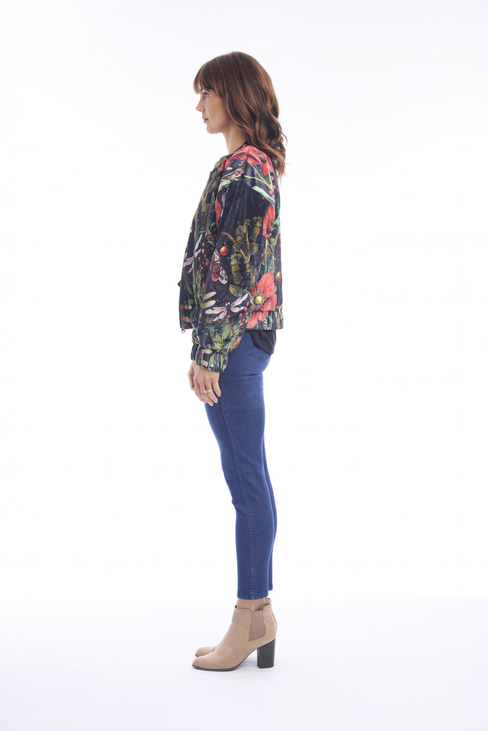 Bomber Jacket Velvet Maguana