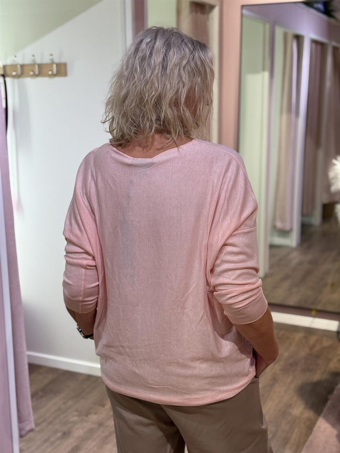 Bluse Peace Pink