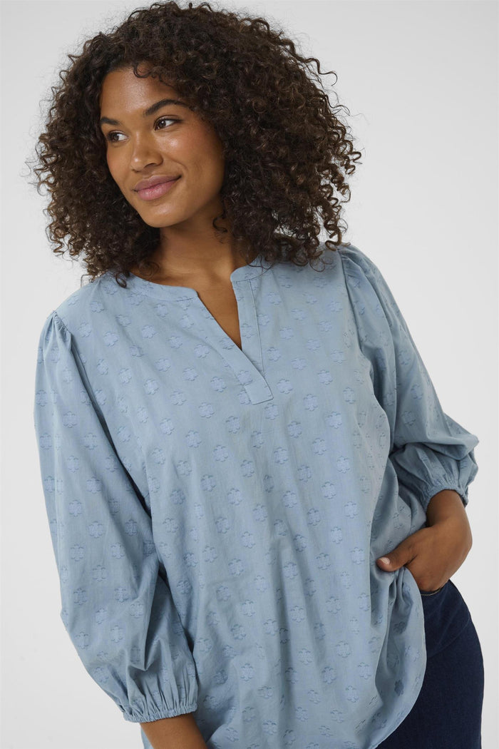 KCloulou Blouse 3/4 SL Windward Blue