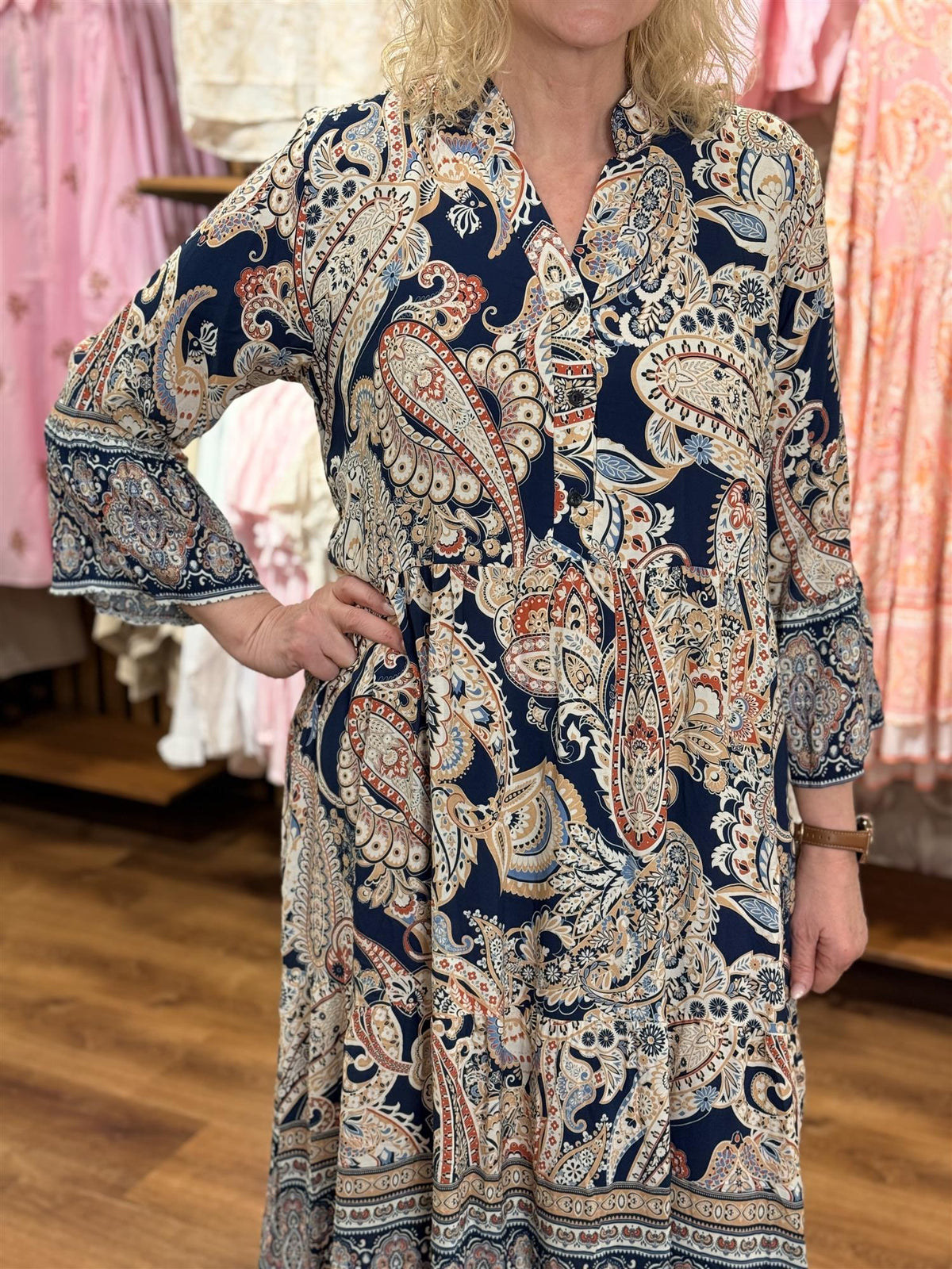 Mixit Dress Navy SS26