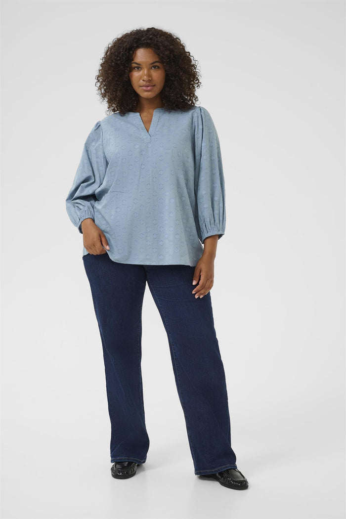 KCloulou Blouse 3/4 SL Windward Blue