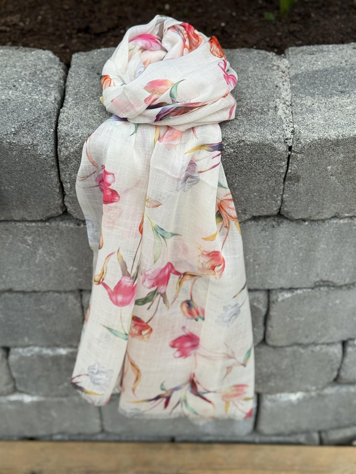 Skjerf , Diz Tulip Beige