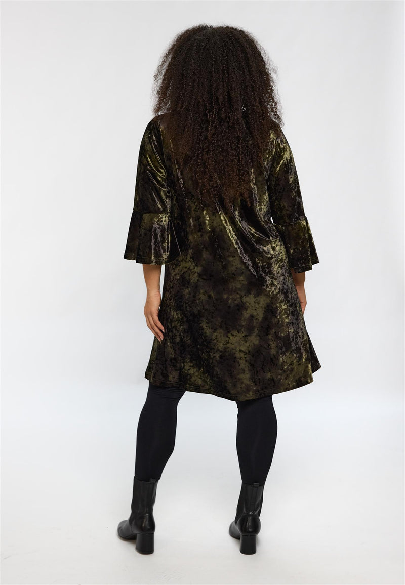 SHelda Dress Green Velvet