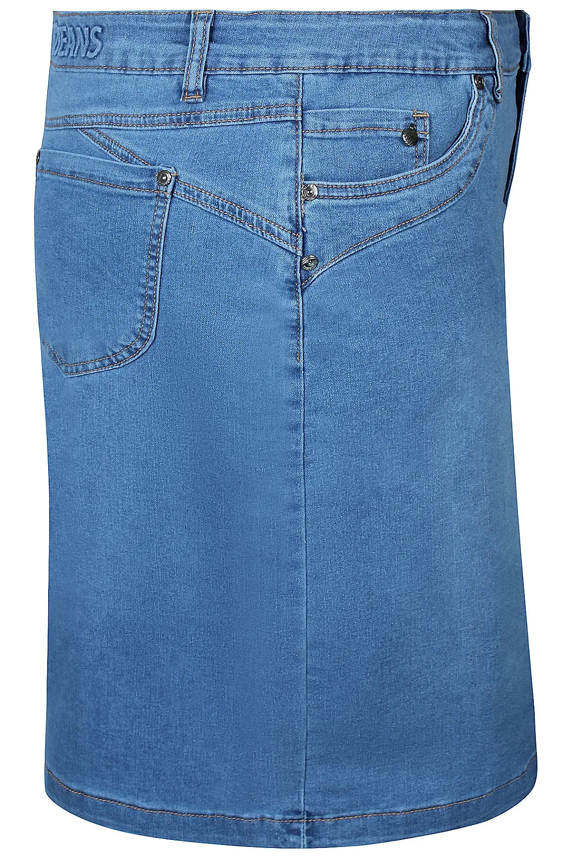 Skjørt m/ Undershorts SIAN Denim Wash