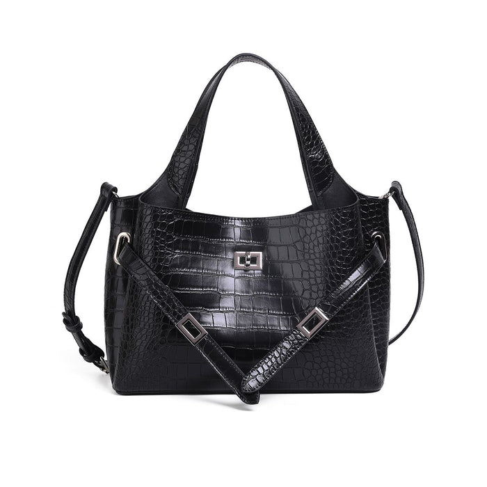 Veske Ginny Shopper Sort Croco