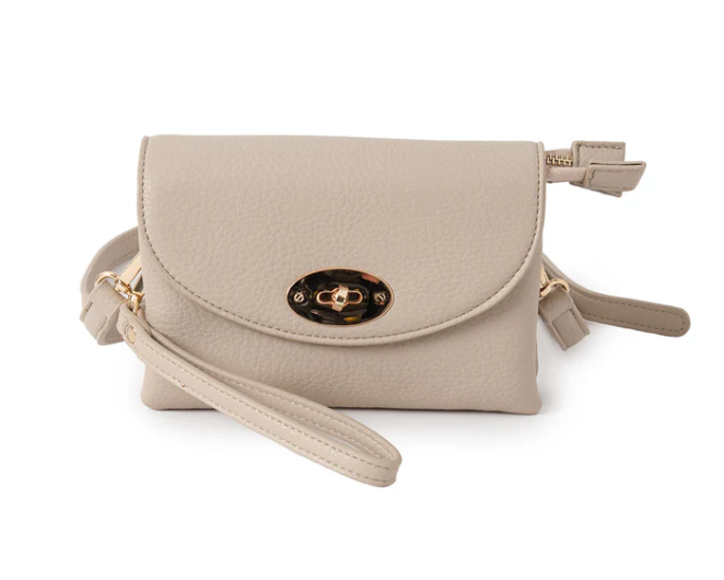 Elma Liten Clutch Beige