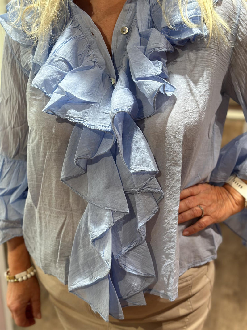 Bluse Ida Lys blå