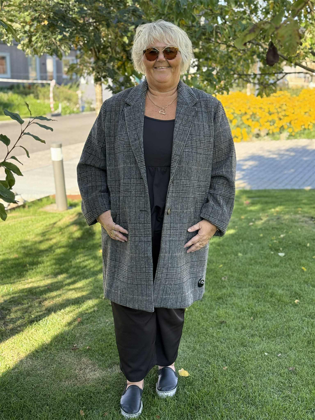 KAvivian Checked Jacket