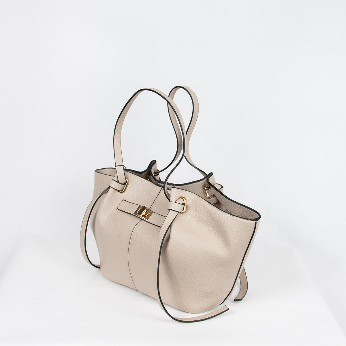 JOSEFINE shopper liten, beige