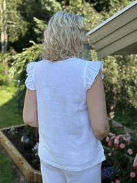 Topp Volang Hvit