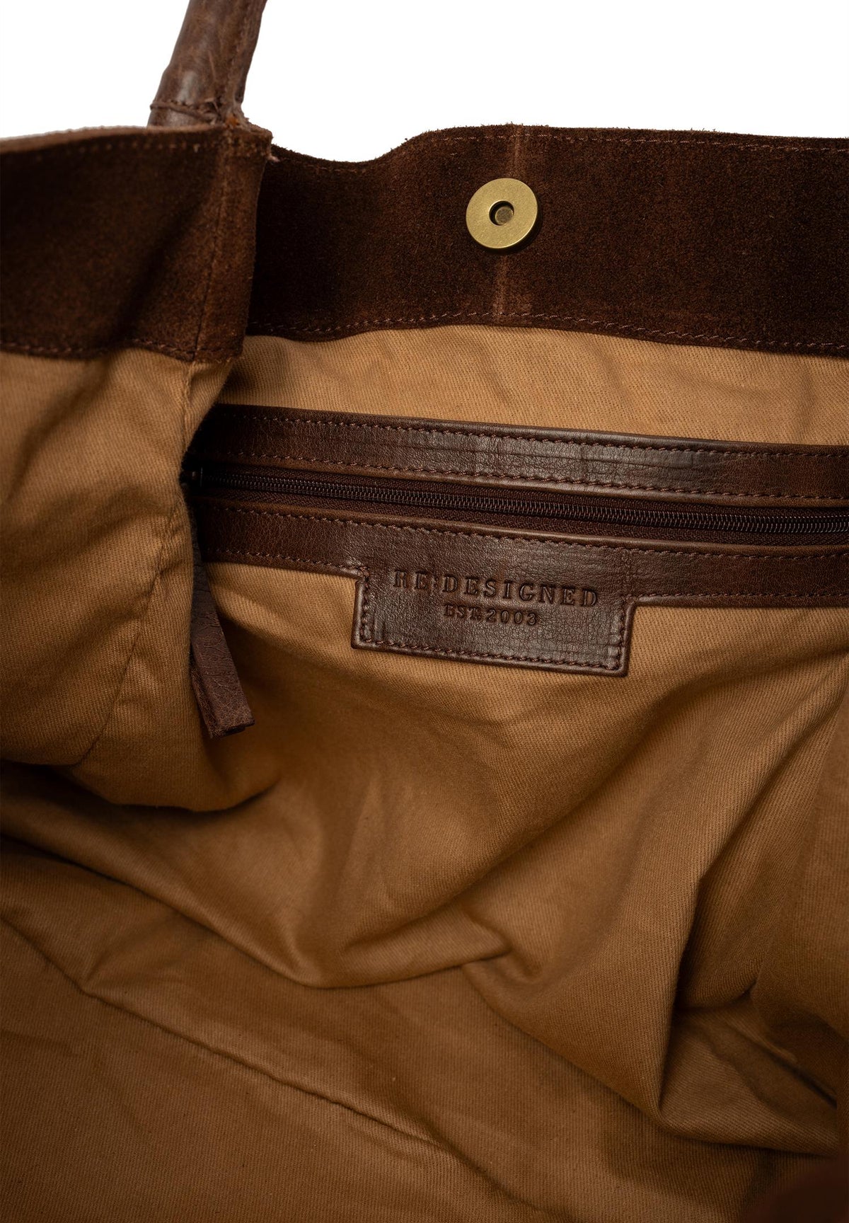 Veske Meno Suede Woodsmoke