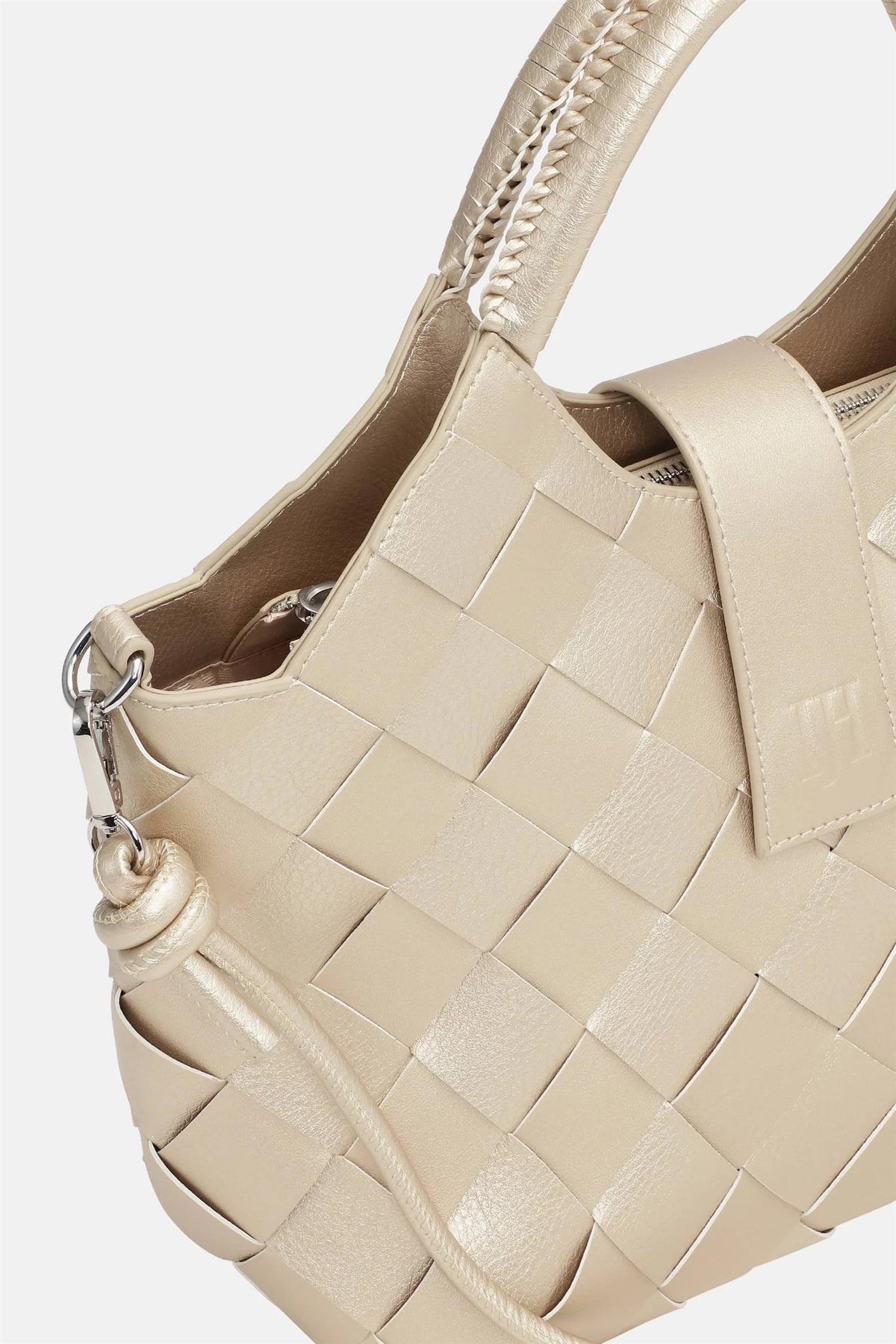 Braided Handbag Platin