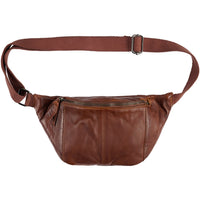 Bumbag Skinn Dark Cognac