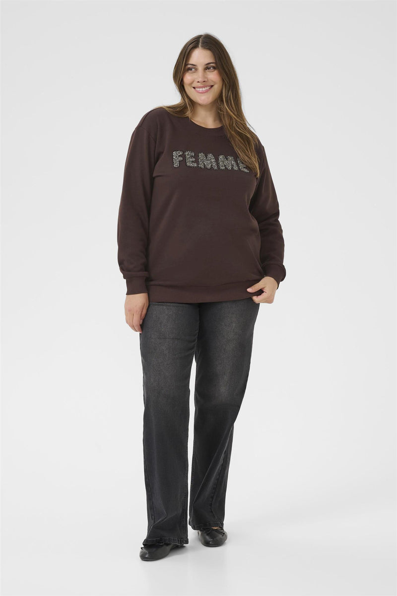 KCelise Sweatshirt Black Coffee