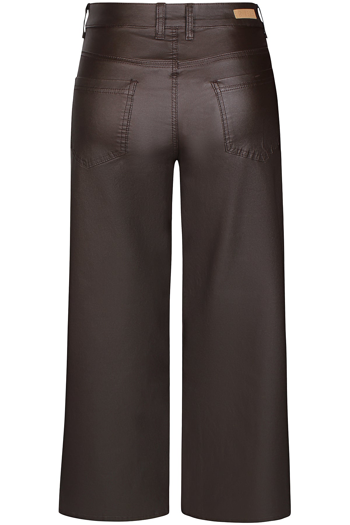Ze-Issey 207 - Issey pants coated twill Chocolate