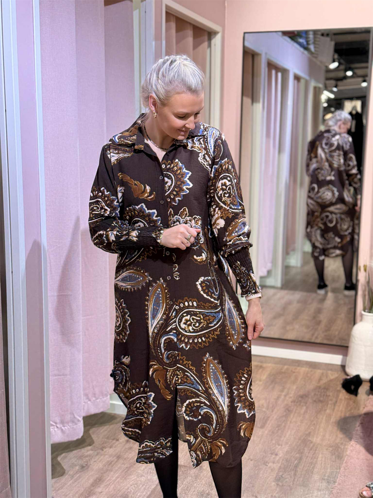 MdcMoss Dress Marrone