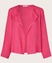 Majulitta Bouclet Cardigan Carmine
