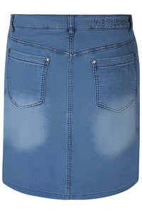 Skjørt m/ Undershorts MIRO Ziz Blue