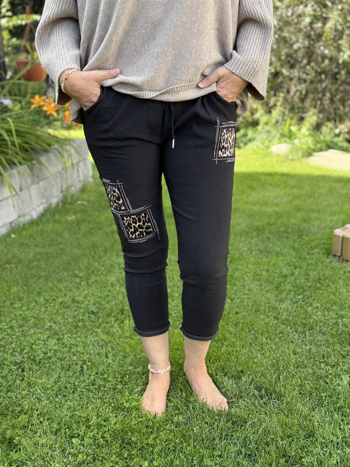 Bukse Magic Patch Leo Black