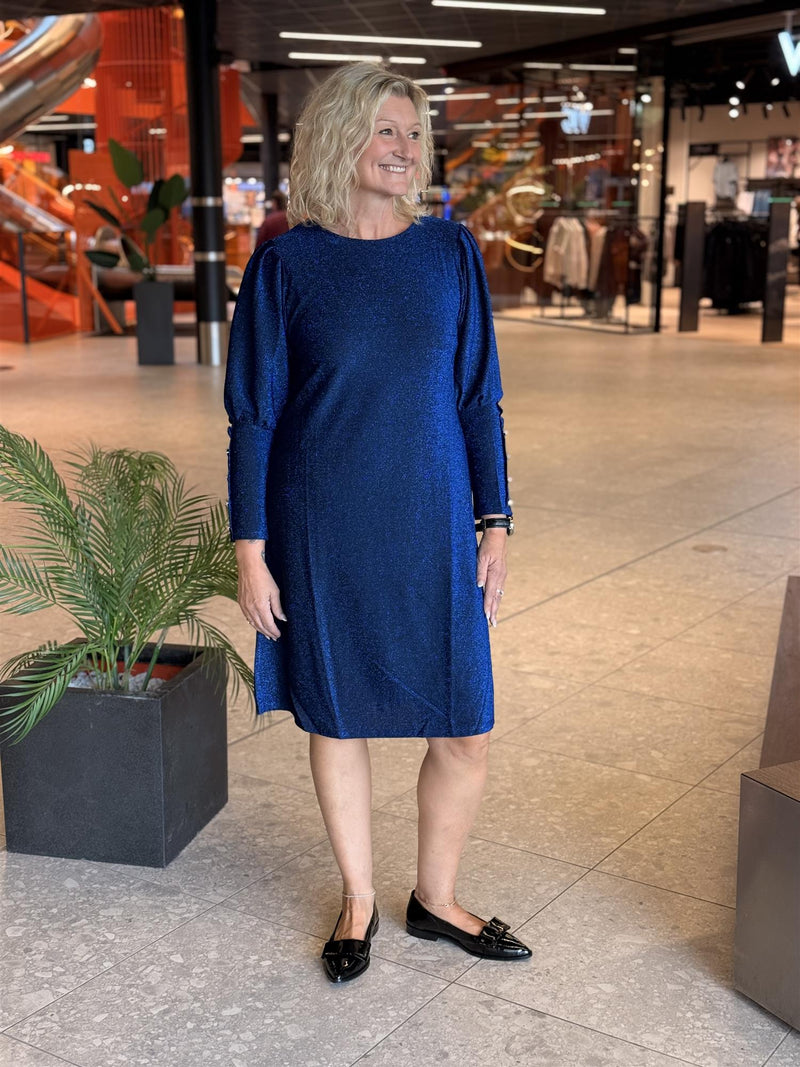 Kjole Tea Lux Navy (Glitter)