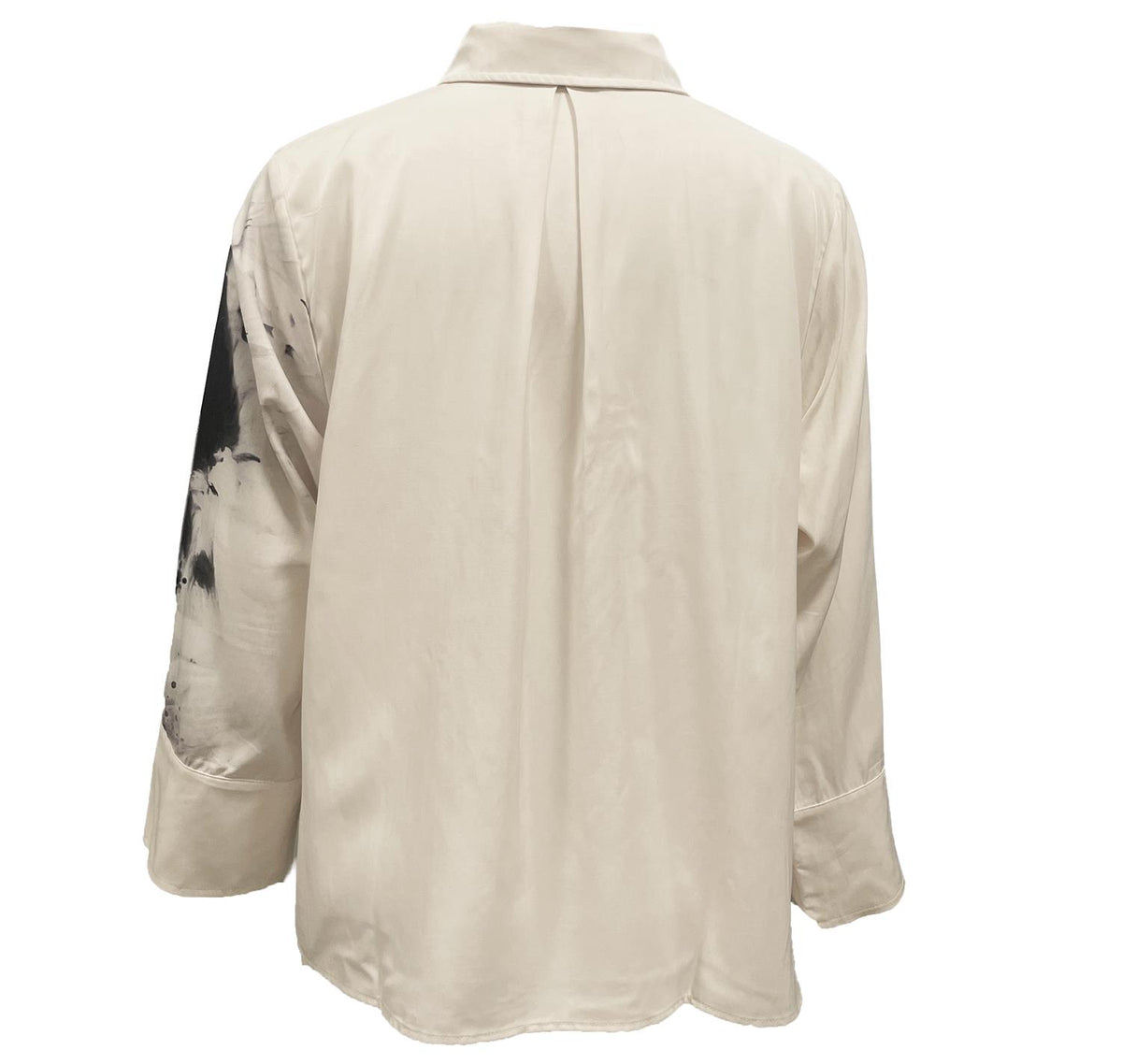 GEnya Shirt with print - Offwhite with print