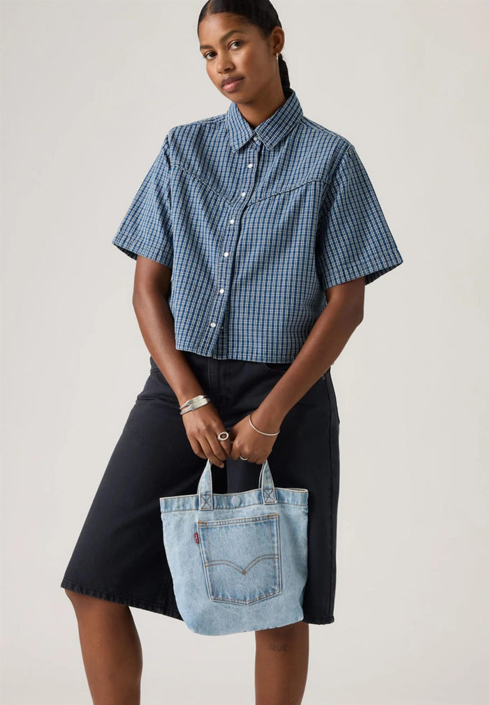 Levis Veske Mini Back Ocean Indigo