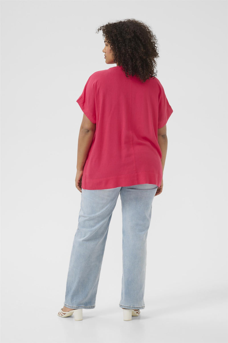 KCmille Wing SL Blouse Rasberry
