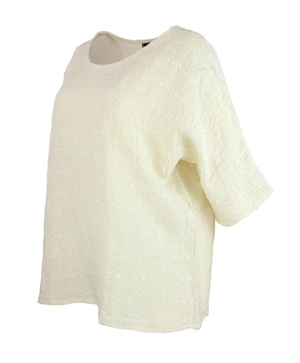 Topp Jaquard Offwhite