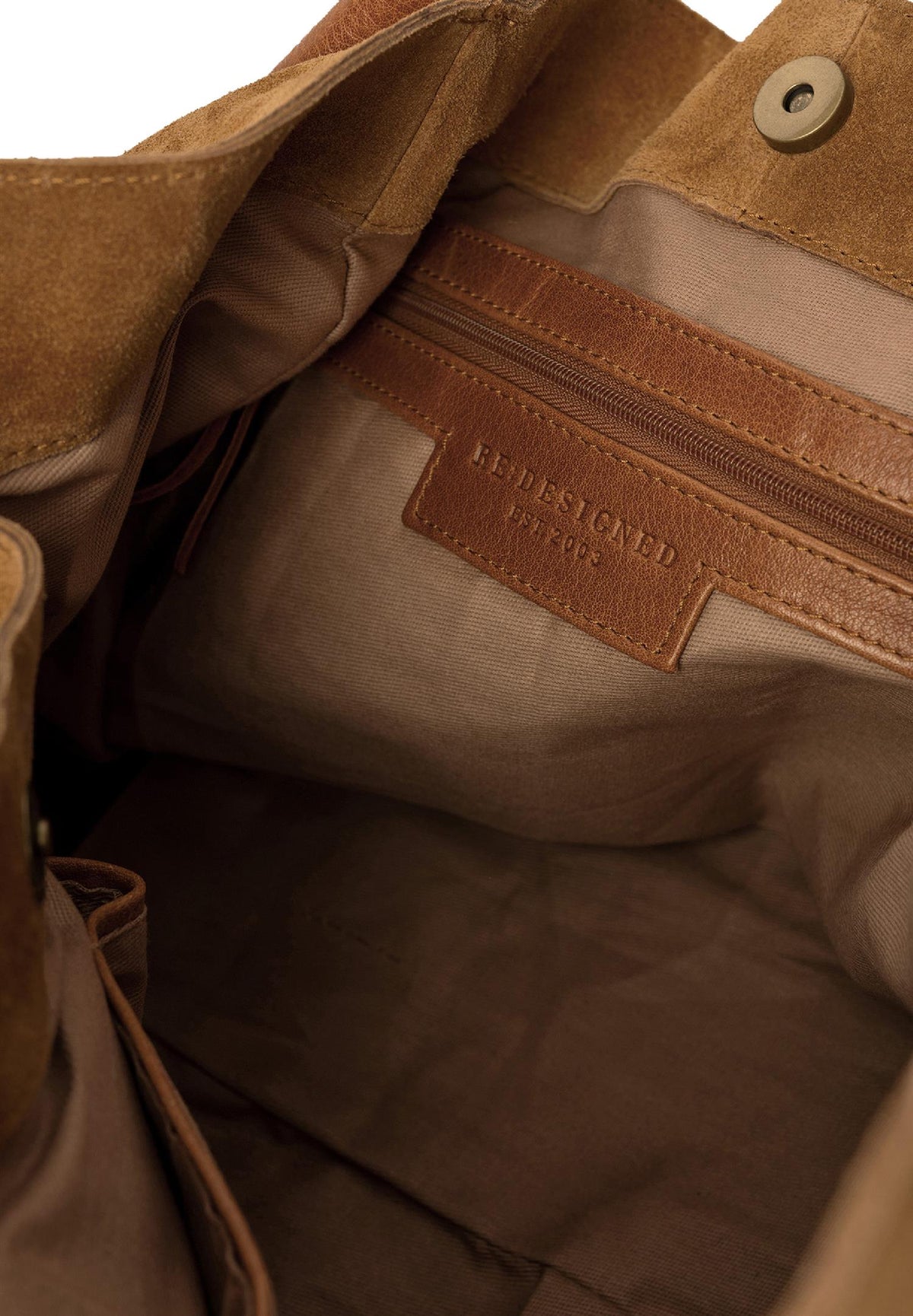 Veske Meno Suede Walnut