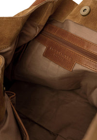 Veske Meno Suede Walnut