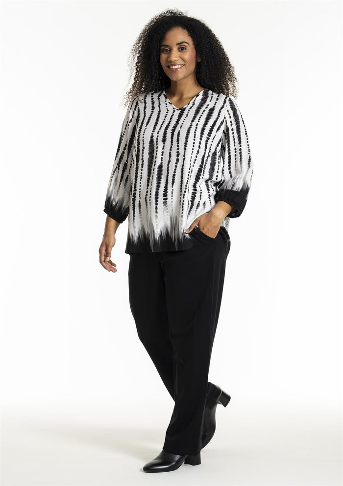 SEmmy Blouse Black/White