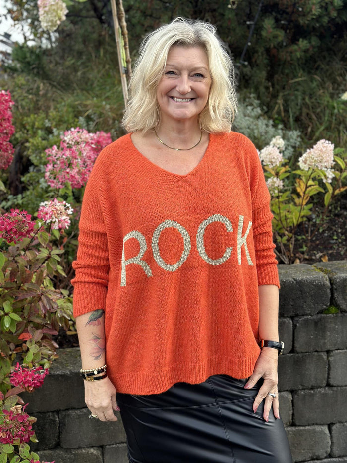 Rock genser Orange